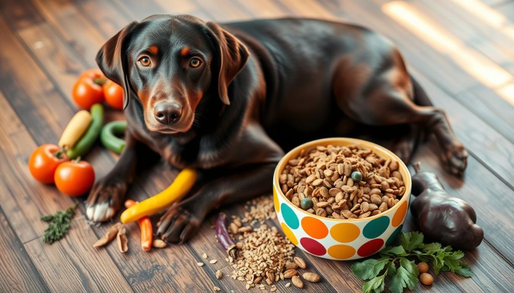 chocolate lab diet