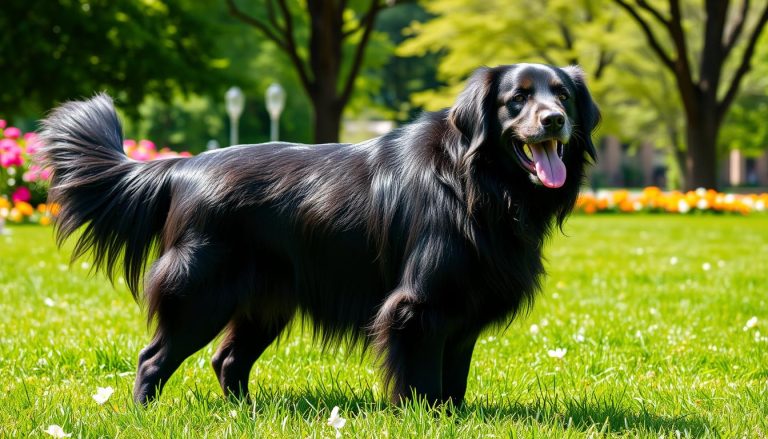 Black golden retriever