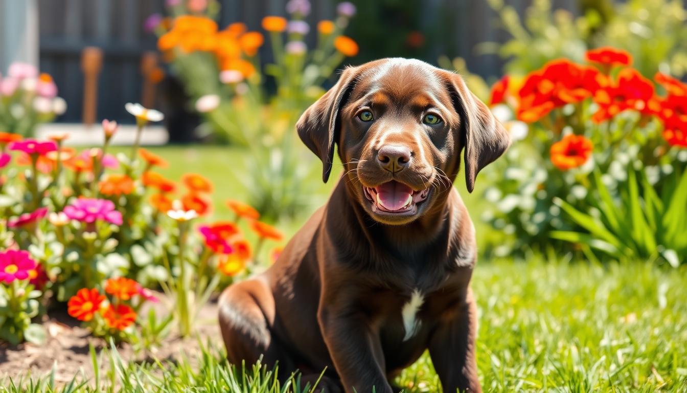 Chocolate labrador