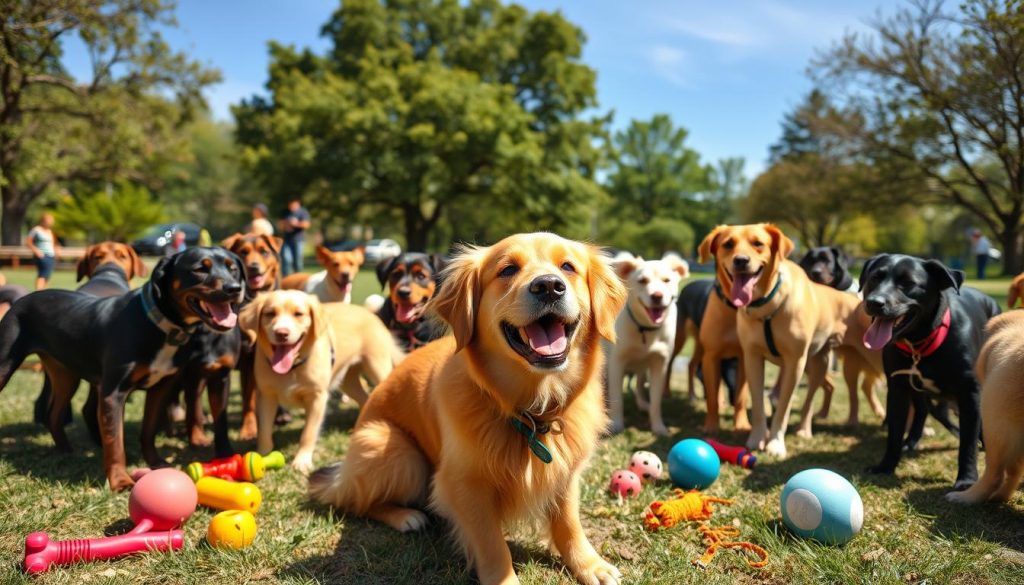 golden retriever socialization