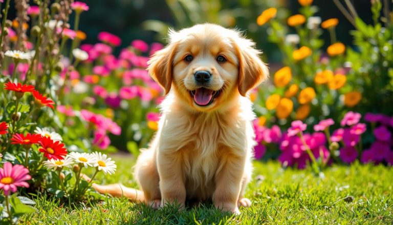 miniature golden retriever