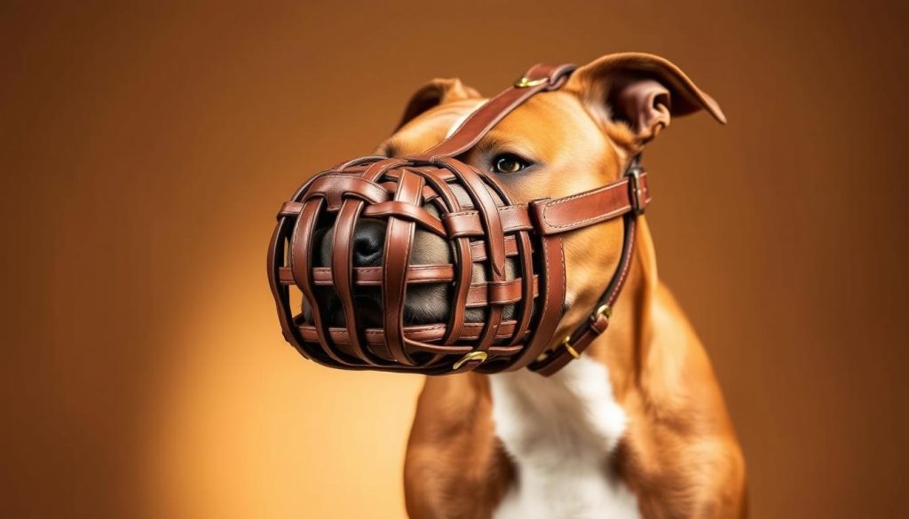 CollarDirect Leather Basket Muzzle
