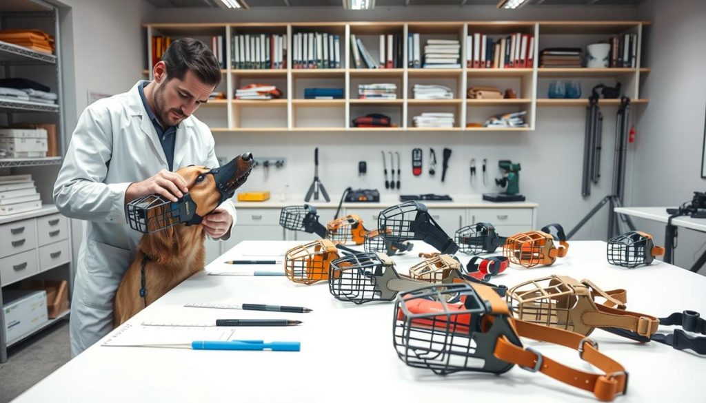 best dog muzzles testing process