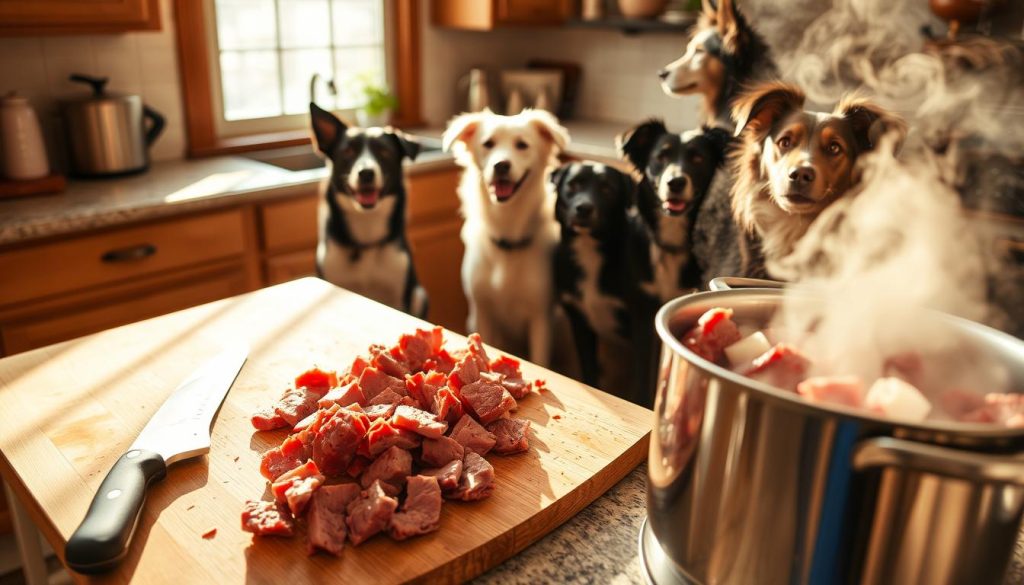 cooking corned beef for dogs