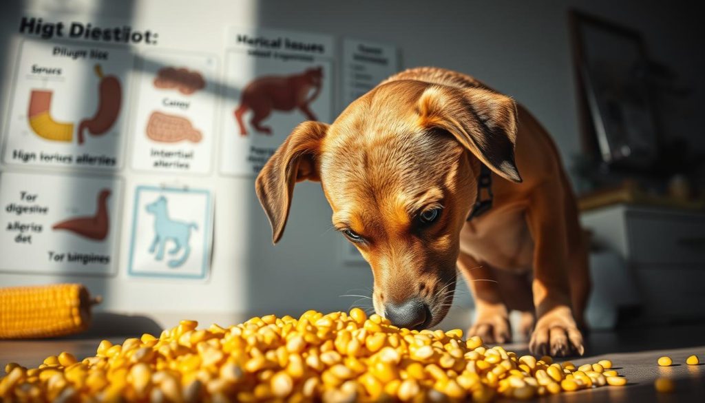 risks of feeding corn to dogs